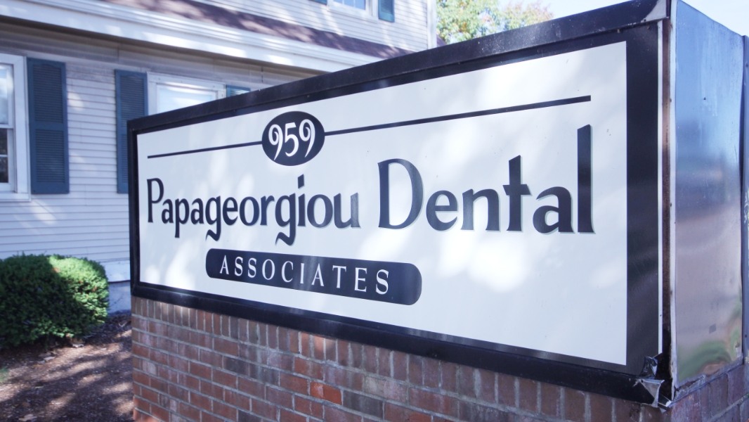 Papageorgiou Dental Associates sign
