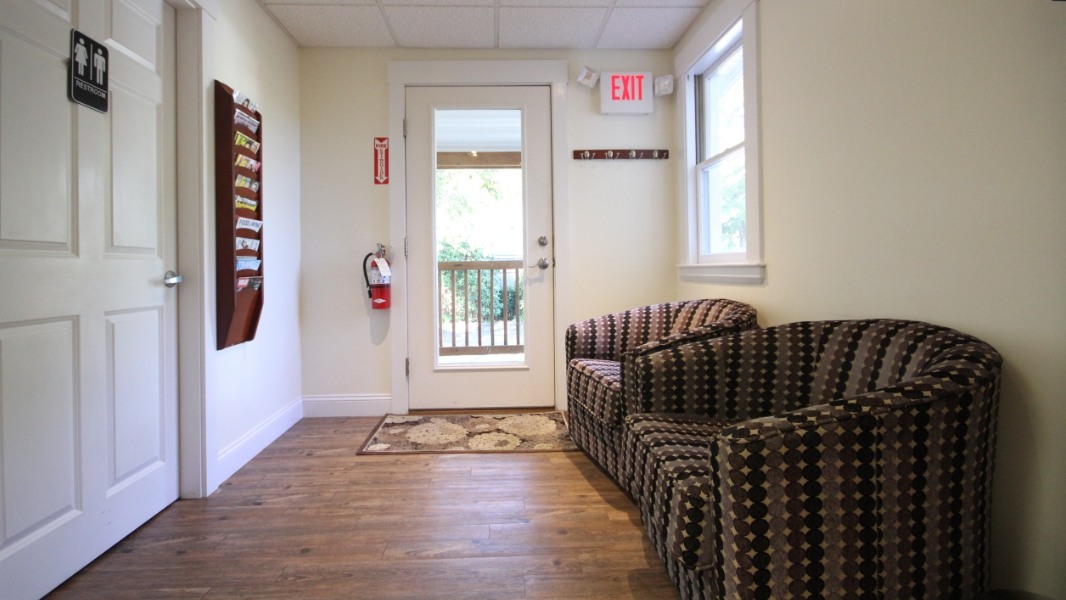 Dental office entry way